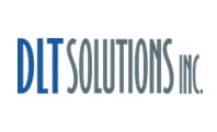 The logo of DLT Solutions is shown in the image