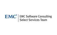 The EMC logo with text is shown in the image