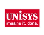 The logo of Unisys is shown in the image