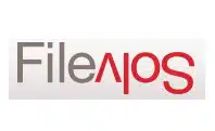 File Solv Logo in Grey and Red Color