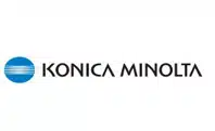 The logo of Konica Minolta is shown in the image